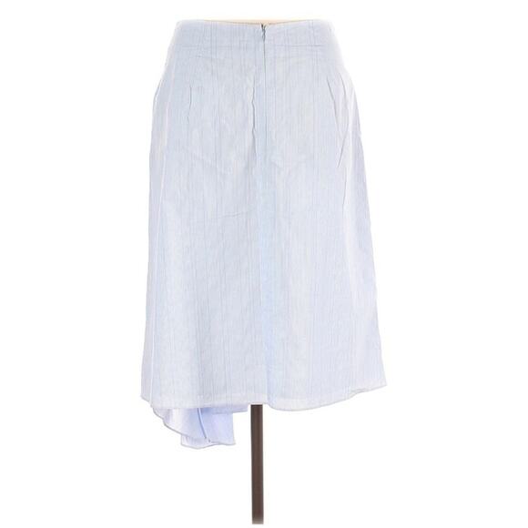 NWOT Nordstrom Signature Asymmetrical Stripe Skirt - Picture 4 of 5